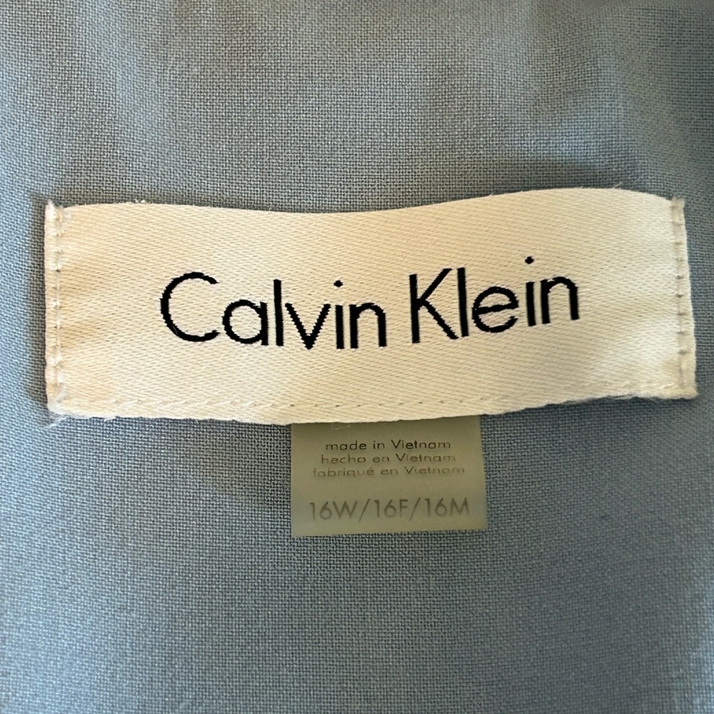 Calvin Klein Women's Sky Blue Blazer - Picture 2 of 7